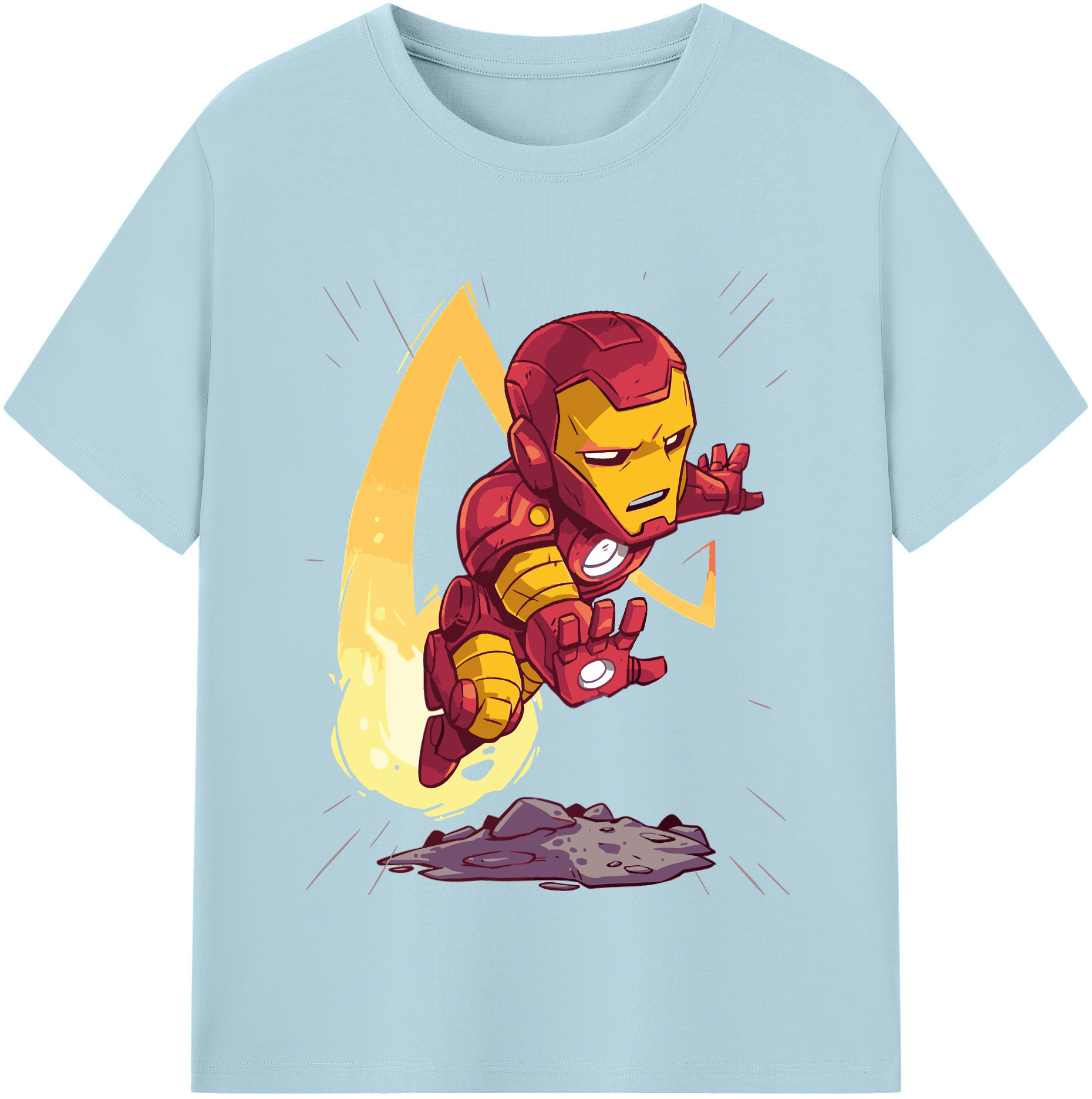 （画像用） アベンジャーズ The Avengers 綿100％半袖Tシャツ（フロントプリント）